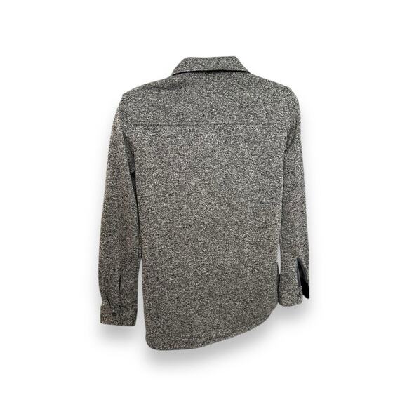 Eddie Bauer Button Down Women’s Knit Sweater Gray Brown Large - Picture 2 of 5